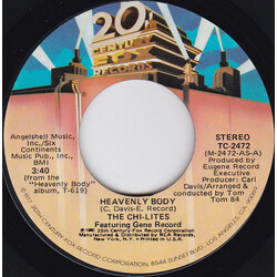 The Chi-Lites / Eugene Record Heavenly Body USED VINYL 7INCH 45 RPM SINGLE