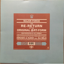 Major Force The Re-Return Of The Original Art-Form (Reinterpreted By Cut Chemist) Vinyl 12" USED