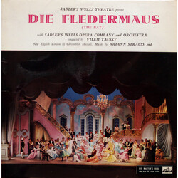 Johann Strauss Jr. / Sadler's Wells Opera Company / Sadler's Wells Orchestra Sadler's Wells Theatre Present Die Fledermaus (The Bat) Vinyl LP USED