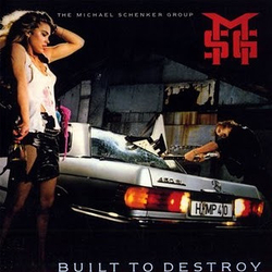 The Michael Schenker Group Built To Destroy Vinyl LP USED