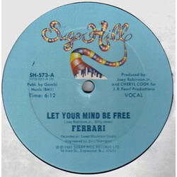 Farrari Let Your Mind Be Free USED VINYL 12INCH 33 S RPM