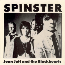 Joan Jett & The Blackhearts Spinster Vinyl 7" USED