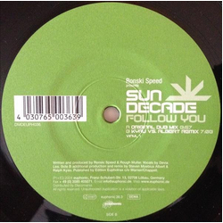Ronski Speed / Sun Decade Follow You Vinyl 12" USED