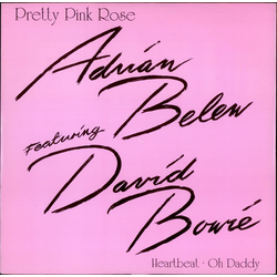 Adrian Belew / David Bowie Pretty Pink Rose Vinyl 7" USED