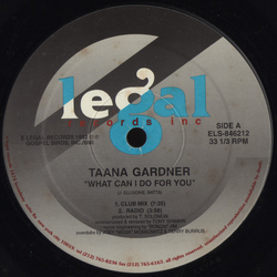 Taana Gardner What Can I Do For You Vinyl 12" USED