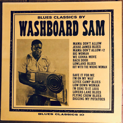Washboard Sam Blues Classics By Washboard Sam Vinyl LP USED