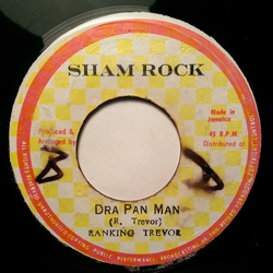 Ranking Trevor Dra Pan Man Vinyl 7" USED