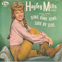 Hayley Mills Ching-Ching And A Ding Ding Ding Vinyl 7" USED