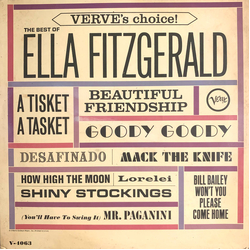 Ella Fitzgerald The Best Of Ella Fitzgerald Vinyl LP USED