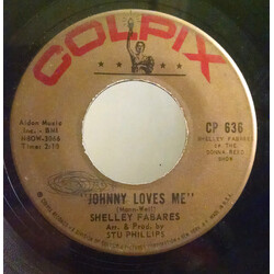 Shelley Fabares Johnny Loves Me / I'm Growing Up USED VINYL 7INCH 45 RPM