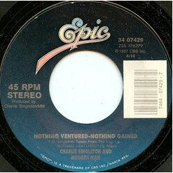 Charlie Singleton / Modern Man (2) Nothing Ventured-Nothing Gained USED VINYL 7INCH 45 RPM