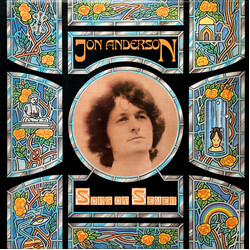Jon Anderson Song Of Seven Vinyl LP USED
