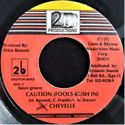 Chevelle Franklyn Caution (Fools Rush In) Vinyl 7" USED