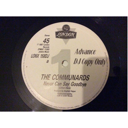 The Communards Never Can Say Goodbye Vinyl 12" USED