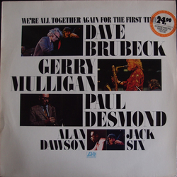 Dave Brubeck We're All Together Again For The First Time Vinyl LP USED