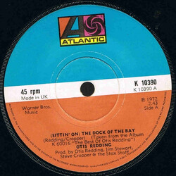 Otis Redding (Sittin' On) The Dock Of The Bay / I Can't Turn You Loose / (I Can't Get No) Satisfaction Vinyl 7" USED