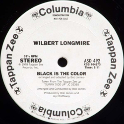 Wilbert Longmire Black Is The Color Vinyl 12" USED