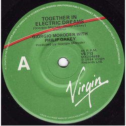 Giorgio Moroder / Philip Oakey Together In Electric Dreams Vinyl 7" USED