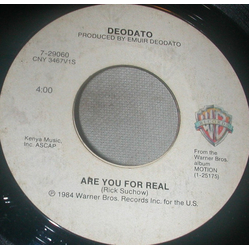 Eumir Deodato Are You For Real / Motion Vinyl 7" USED