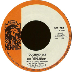 The Ovations Touching Me Vinyl 7" USED