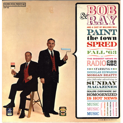 Various Bob And Ray Paint The Town Spred Vinyl LP USED