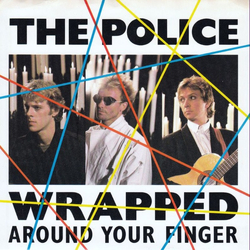 The Police Wrapped Around Your Finger Vinyl 7" USED