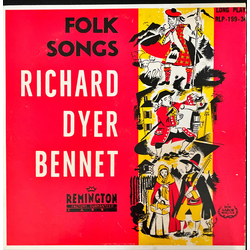 Richard Dyer-Bennet Folk Songs Vinyl LP USED