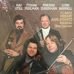Johann Christian Bach / Wolfgang Amadeus Mozart / Carl Stamitz / Johann Baptist Vanhal / Ray Still / Itzhak Perlman / Pinchas Zukerman / Lynn Harrell 