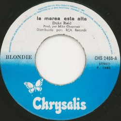 Blondie La Marea Esta Alta Vinyl 7" USED