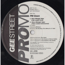 P.M. Dawn When Midnight Sighs Vinyl 12" USED