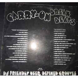 Various Carry-On Break Beats / DJ Friendly User Definded Grooves Vinyl LP USED