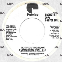 Vicki Sue Robinson Summertime Fun USED VINYL 7INCH 45 RPM SINGLE PROMO