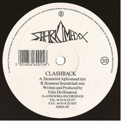 Sharkimaxx Clashback VINYL 12" USED