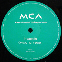 Intastella Century USED VINYL 12INCH 45 RPM ADVANCE PROMO