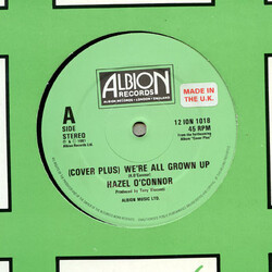 Hazel O'Connor (Cover Plus) We're All Grown Up USED VINYL 12INCH 45 RPM SINGLE STEREO
