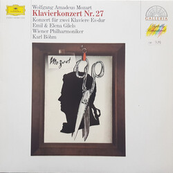 Wolfgang Amadeus Mozart Piano Concerto No. 27 - Konzert Für Klavier Und Orchester Nr. 27 B-Dur KV 595/Konzert Für Zwei Klaviere Und Orchester Es-Dur K