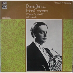 Dennis Brain / Richard Strauss / Paul Hindemith / Wolfgang Sawallisch Horn Concertos Vinyl LP USED