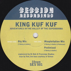 King Kuf Kuf Adventures In The Valley Of The Superdooba VINYL 12" USED