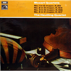 Wolfgang Amadeus Mozart / Heutling-Quartett Mozart Quartets Nos. 1, 2, 3, 4 Vinyl LP USED