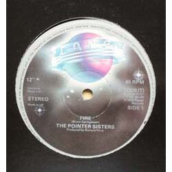 Pointer Sisters Fire VINYL 12" USED