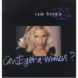 Sam Brown Can I Get A Witness USED VINYL 12INCH 45 RPM SINGLE