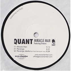 Quant Miracle Man USED VINYL 12INCH PROMO WHITE LABEL