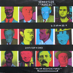 Sensitize (2) Maniac VINYL 12" USED