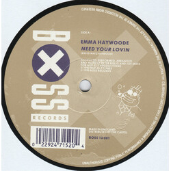 Emma Haywoode Need Your Lovin VINYL 12" USED