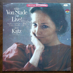Frederica von Stade / Martin Katz Live! Vinyl LP USED