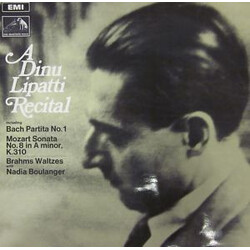 Dinu Lipatti A Dinu Lipatti Recital Vinyl LP USED