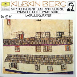 Alban Berg / Lasalle Quartet String Quartet / Lyric Suite Vinyl LP USED