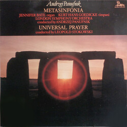 Andrzej Panufnik / Jennifer Bate / Kurt-Hans Goedicke / The London Symphony Orchestra / Leopold Stokowski Metasinfonia / Universal Prayer Vinyl LP USE