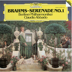 Johannes Brahms / Berliner Philharmoniker / Claudio Abbado Serenade No.1 Vinyl LP USED