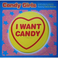Candy Girls / Valerie Malcolm I Want Candy USED VINYL 12INCH 33 S RPM SINGLE